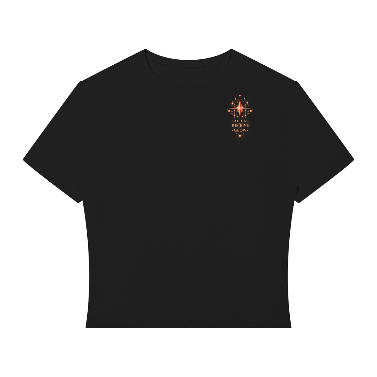 Universe show me gold Women’s Performance Crop T-Shirt