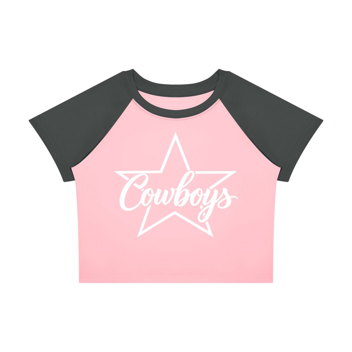 Cowboys Women’s Raglan Color Block Baby T-Shirt
