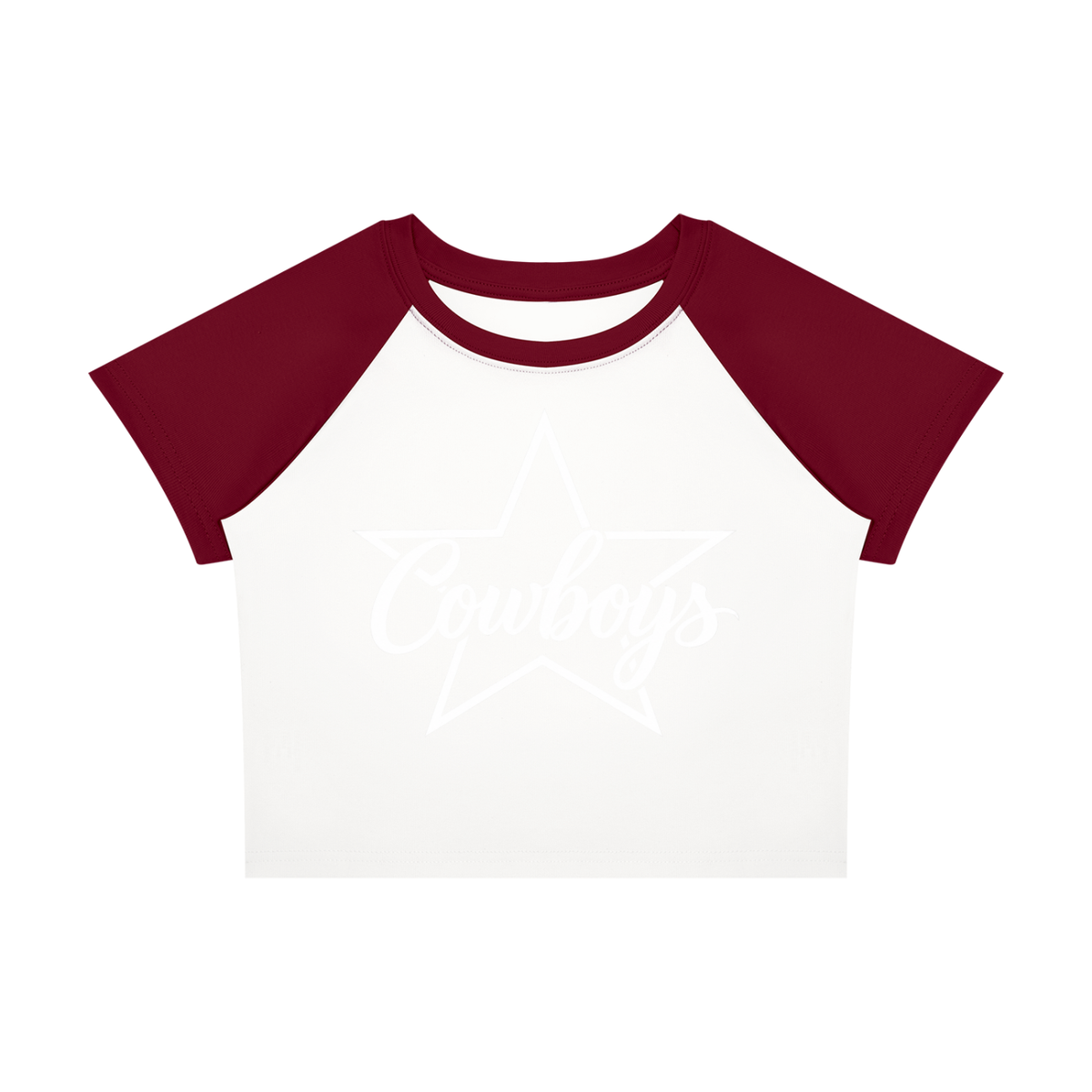 Cowboys Women’s Raglan Color Block Baby T-Shirt