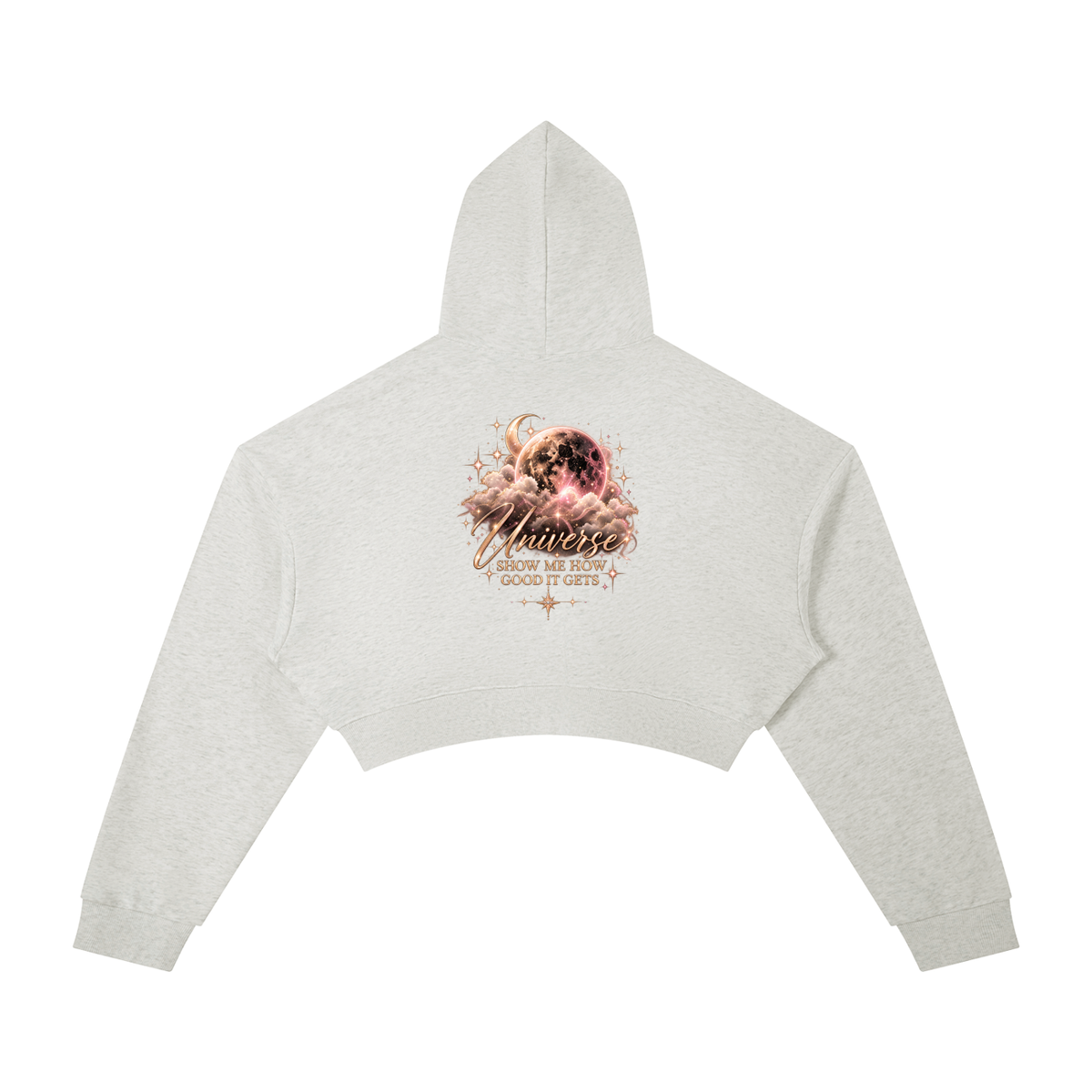 Universe show me Essential Cropped Hoodie