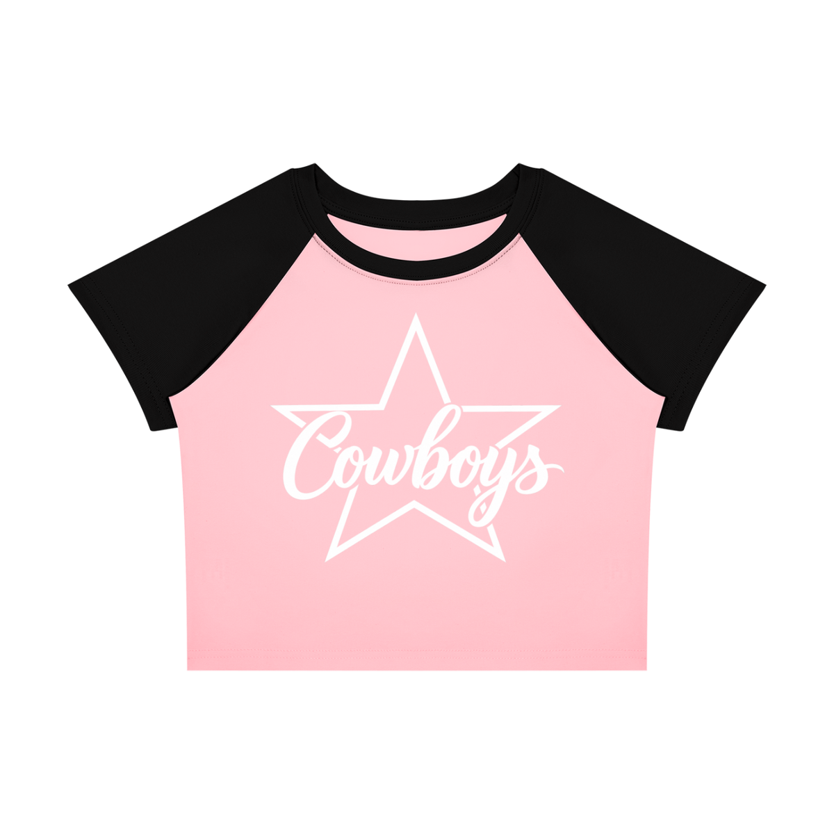 Cowboys Women’s Raglan Color Block Baby T-Shirt
