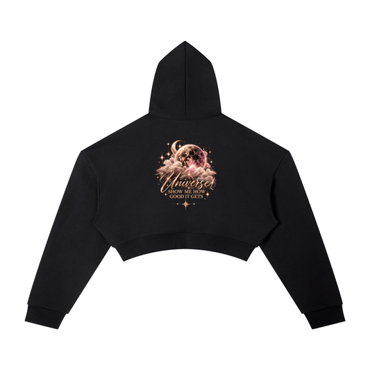 Universe show me Essential Cropped Hoodie