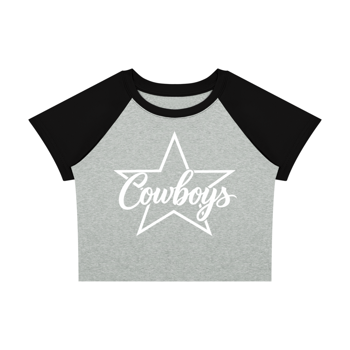 Cowboys Women’s Raglan Color Block Baby T-Shirt