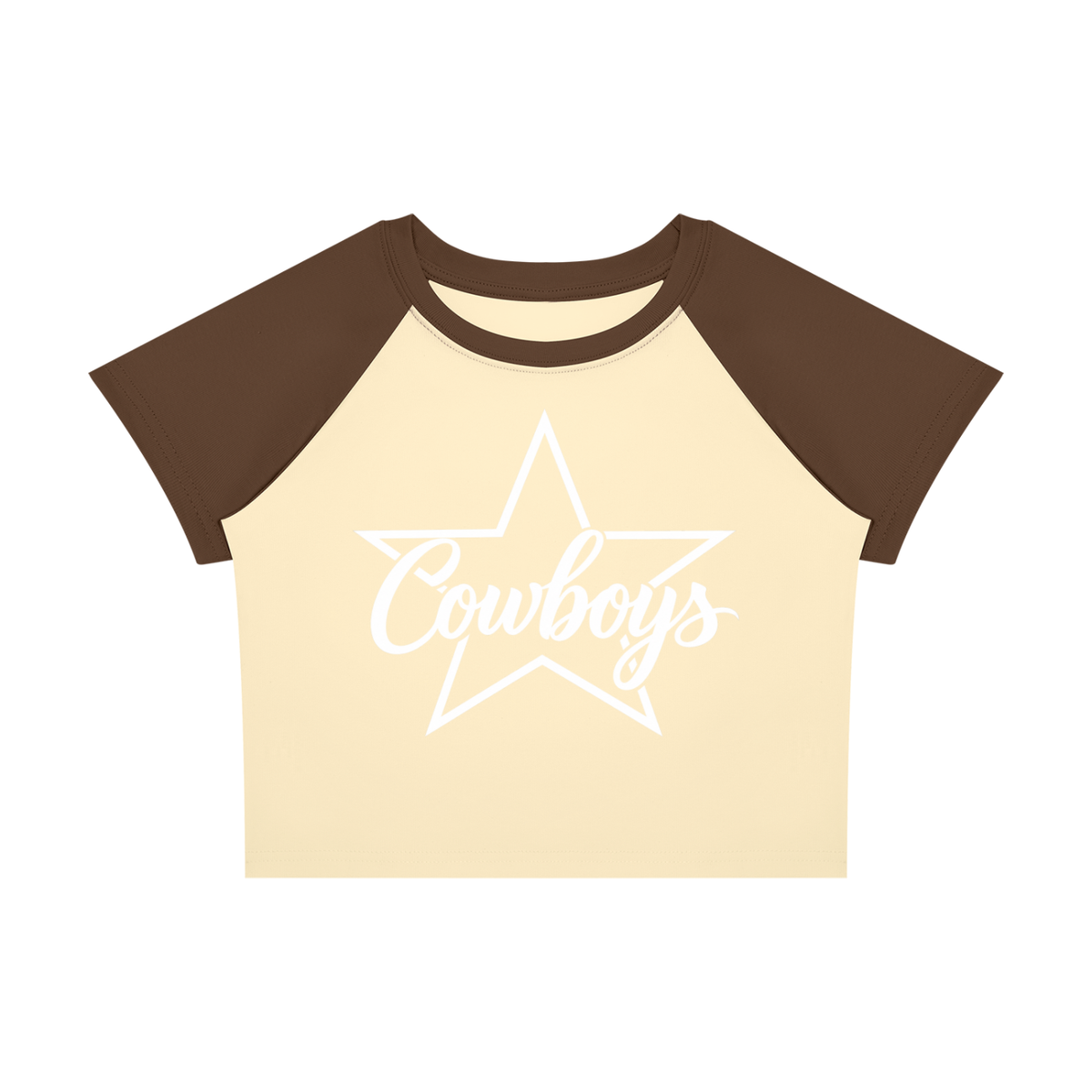 Cowboys Women’s Raglan Color Block Baby T-Shirt