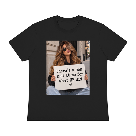 Mad for what he did Unisex Sorona Crewneck T-Shirt