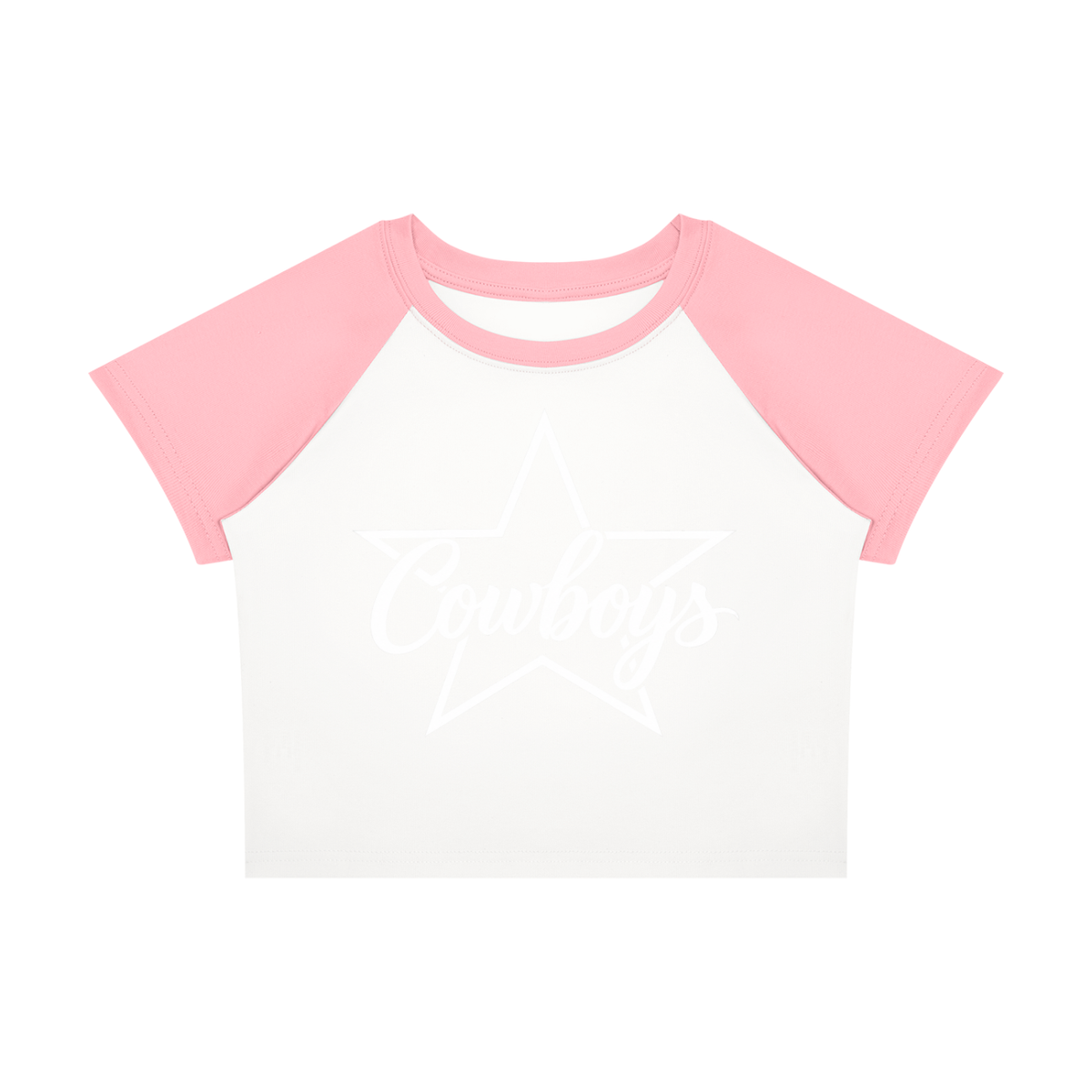 Cowboys Women’s Raglan Color Block Baby T-Shirt