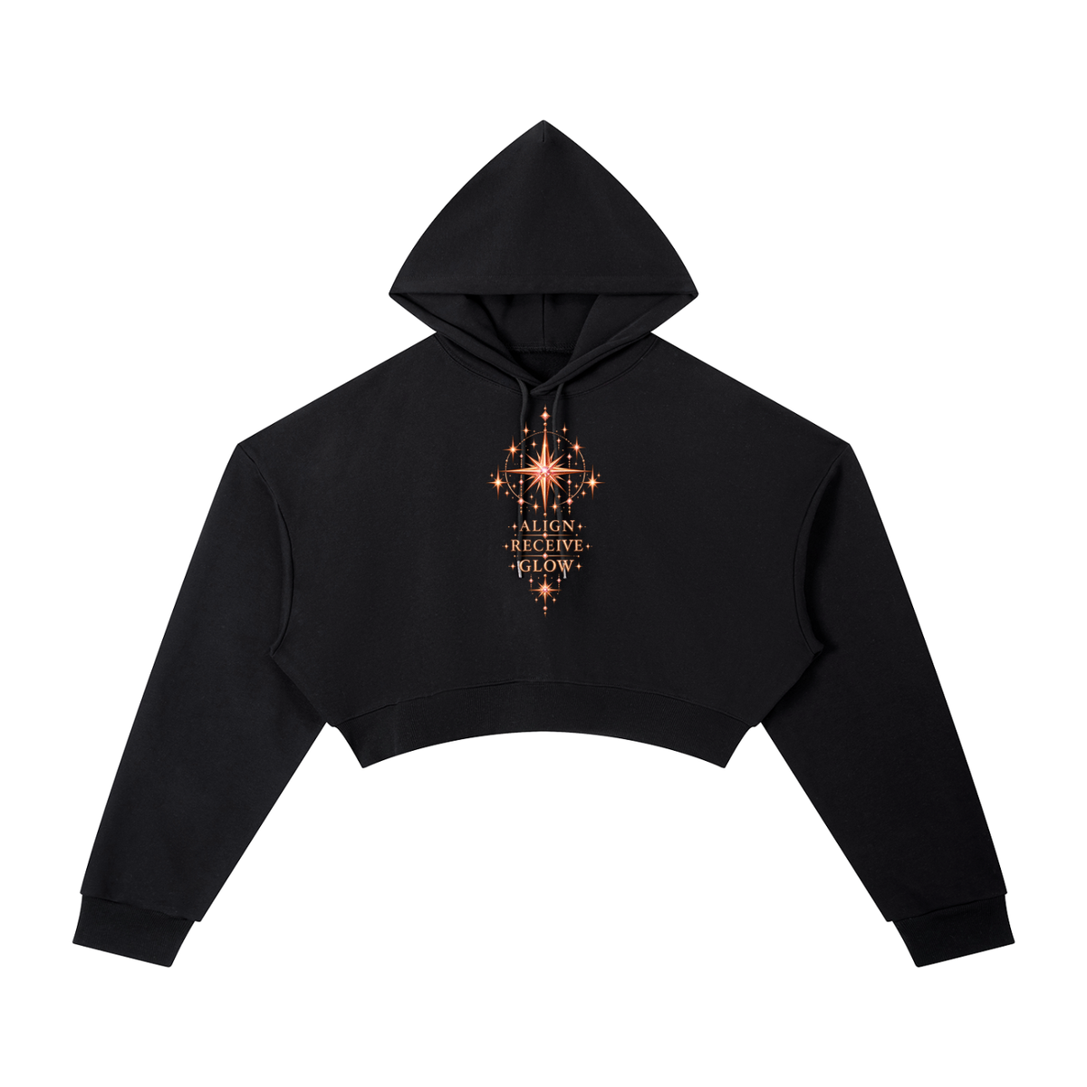 Universe show me Essential Cropped Hoodie