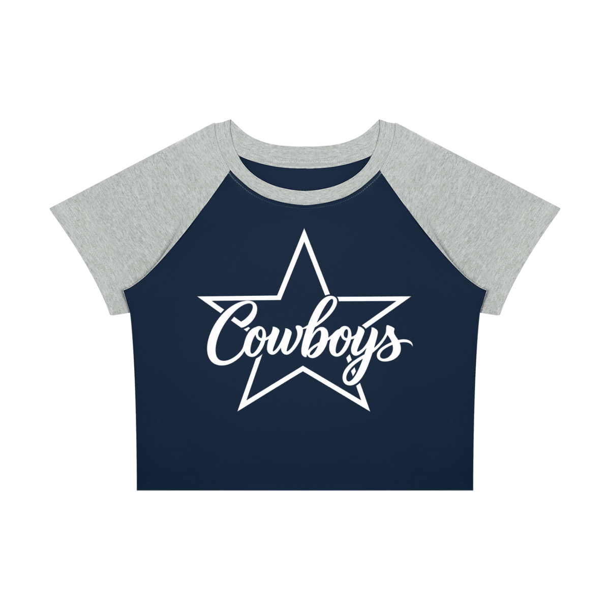 Cowboys Women’s Raglan Color Block Baby T-Shirt